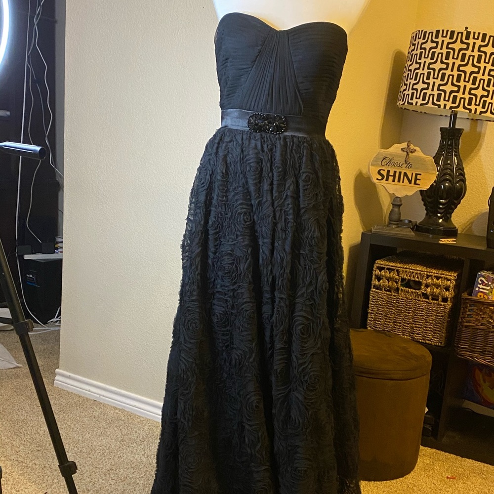 Breathtaking Classic Black Ballgown